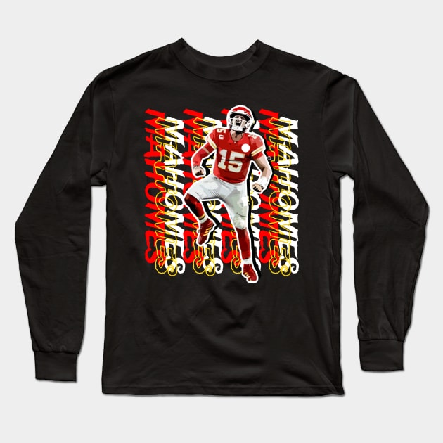 Mahomes Long Sleeve T-Shirt by Mic jr